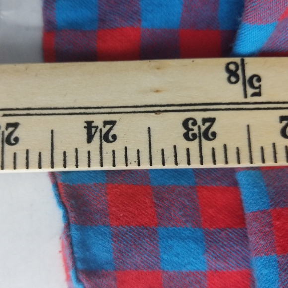 AERIE Checkered Plaid Lightweight Popover Shirt M - Picture 13 of 14